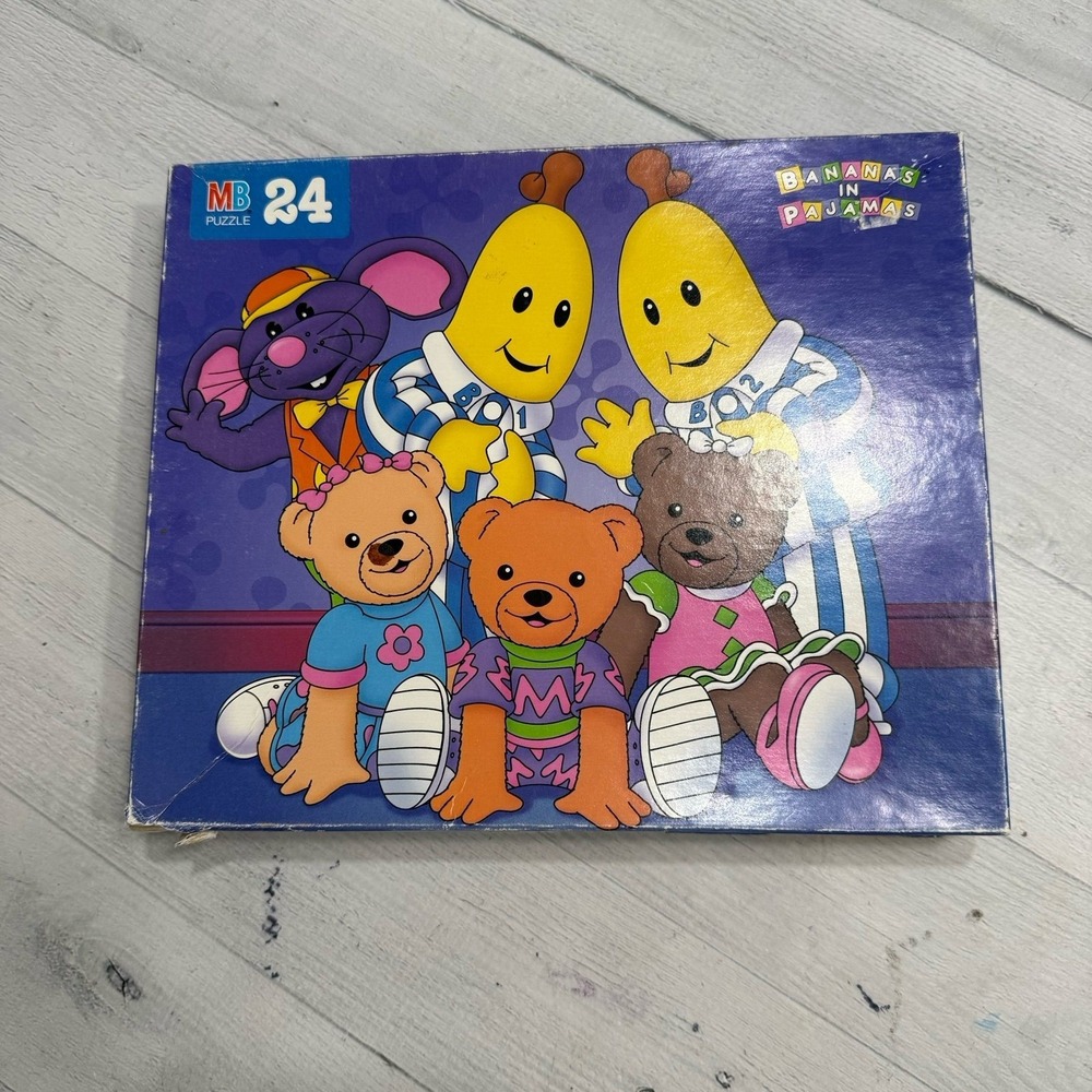 Vintage bananas in pajamas 24 piece puzzle